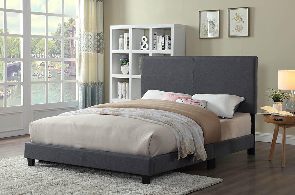 T2110 Bed Grey