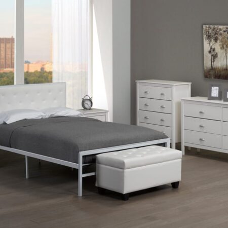T2208 Bed White