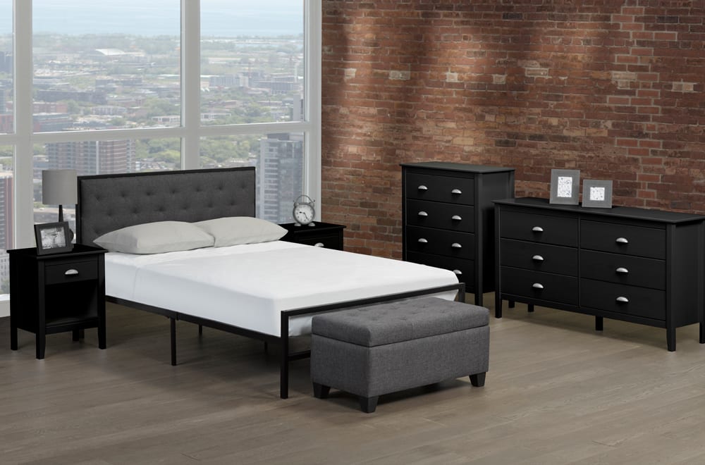 T2208 Bed Grey