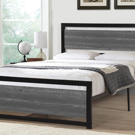 T2233 Bed Black Finish