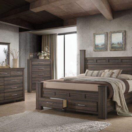 Juararo 6 piece queen size bedroom set