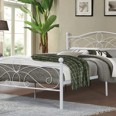T2315 Bed White Finish