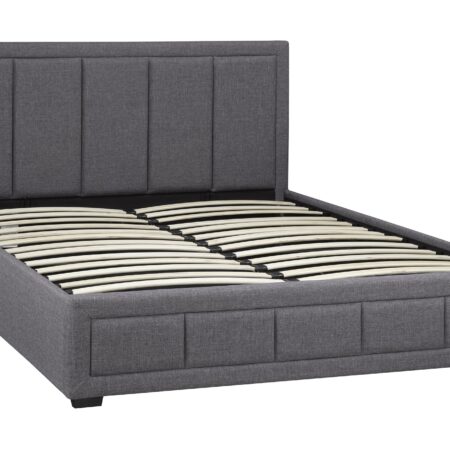 Alternative view of LX828-GR WESTLEY PLATFORM King  BED W/LIFT STORAGE GREY