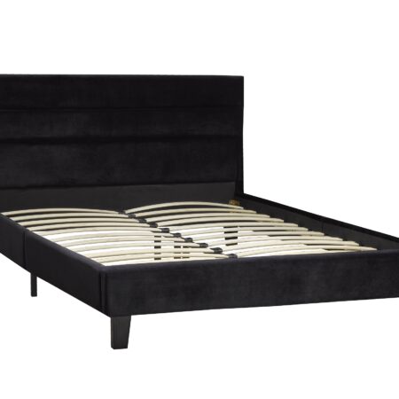 Alternative view of LX895 BLK ORABELLE PLATFORM Full BED FRAME BLACK