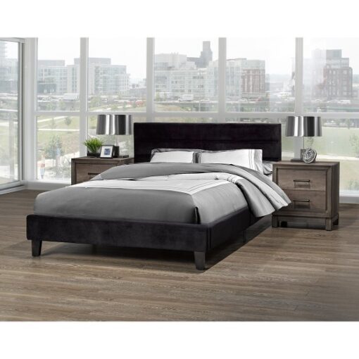 LX895 BLK ORABELLE PLATFORM Full BED FRAME BLACK
