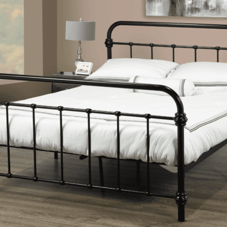 T2335 Queen Size Bed Black