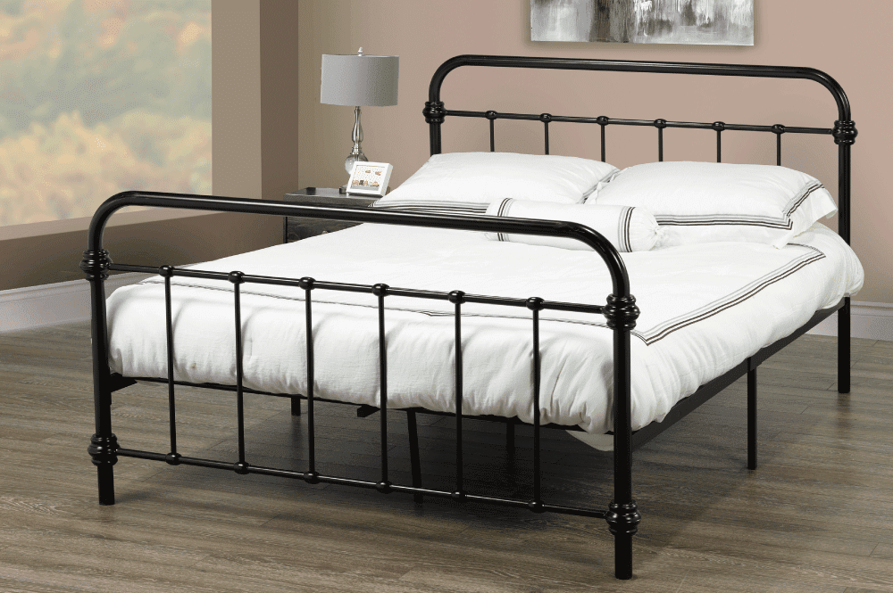 T2335 Queen Size Bed Black