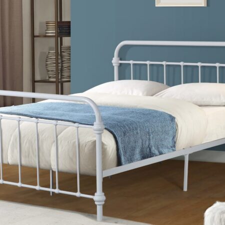 T2335 Queen Size Bed White
