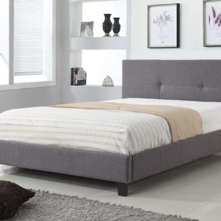 T2358 Queen Size Bed Grey
