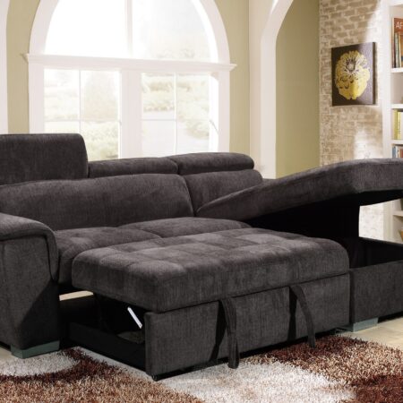 6325 Sectional with Bed