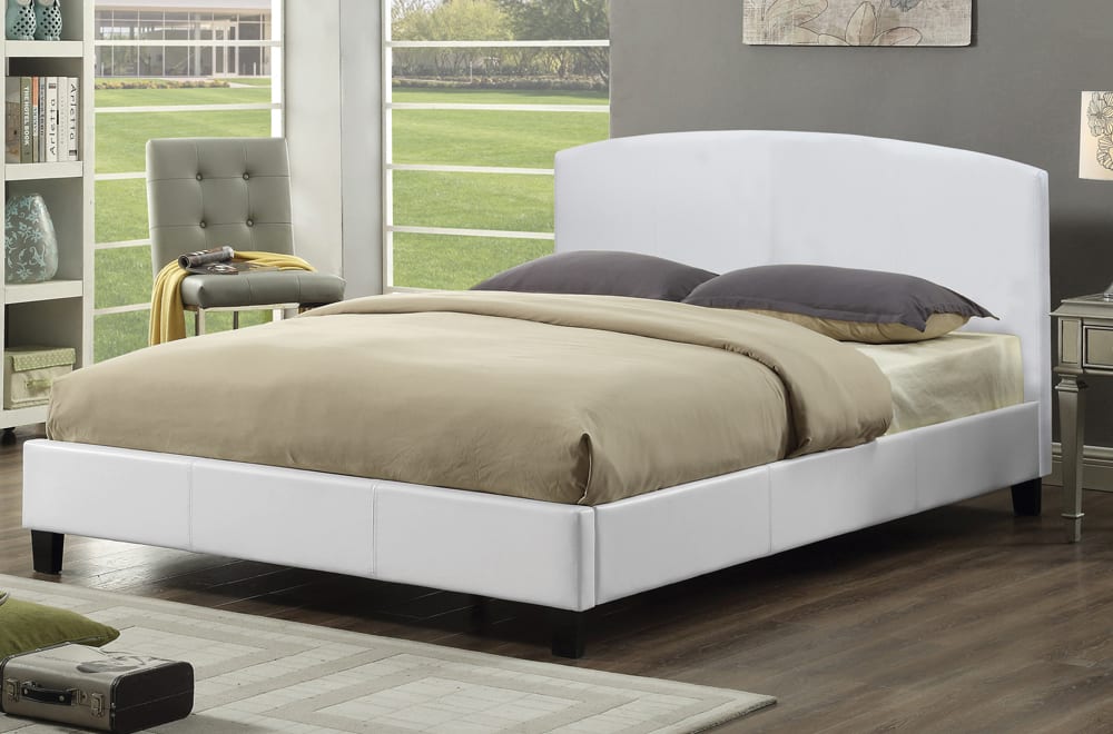 T2350 Queen Size Bed White