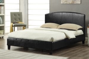 T2350 Queen Size Bed Black