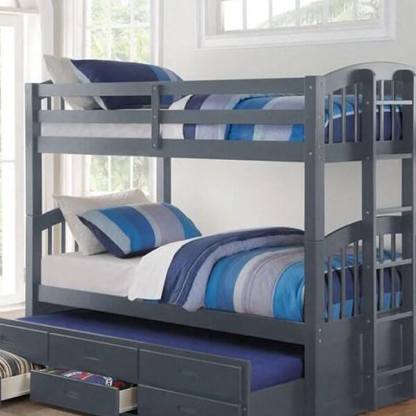 Ifdc B-1841 Single over single bunk bed