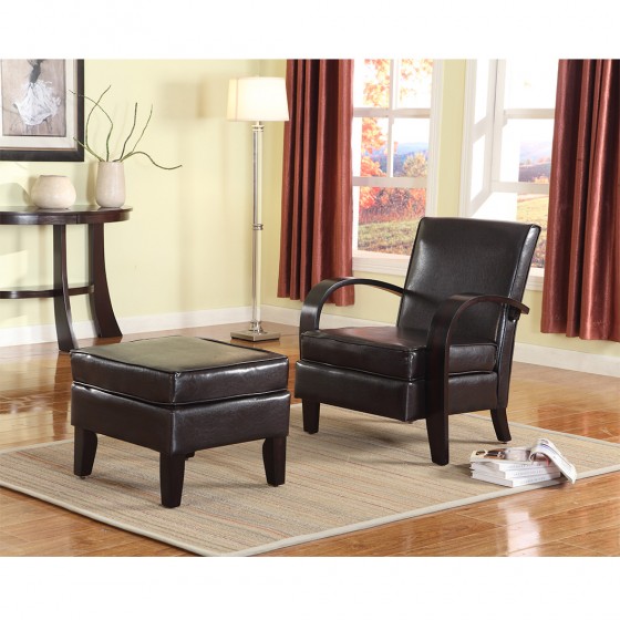 Brassex AT10-BR VERONA ACCENT CHAIR