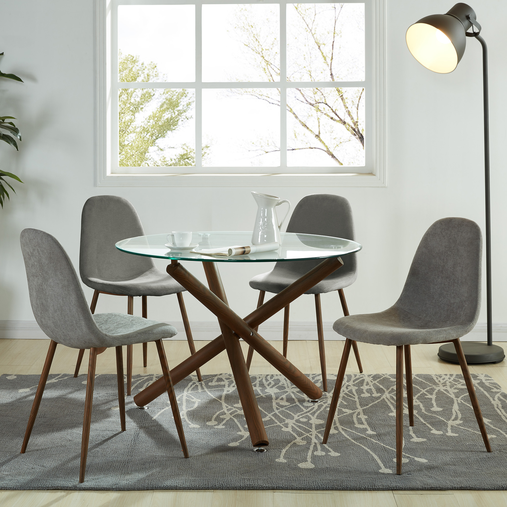 Worldwide Rocca Round Dining Table - Image 6