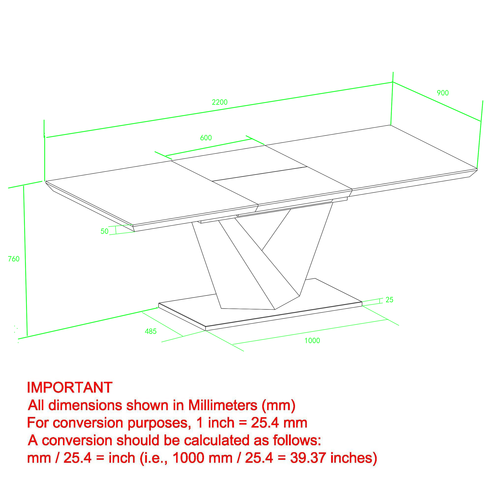 Worldwide Eclipse Dining Table with Extension in Washed Oak - Image 8