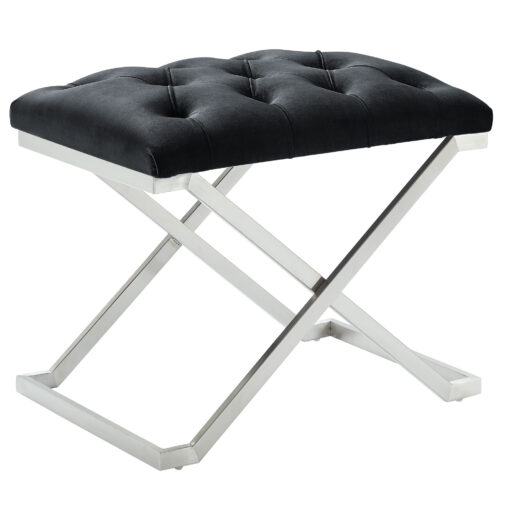 Alternative view of Worldwide Aldo Bench in Black/Silver