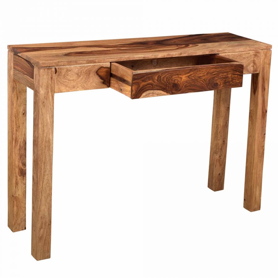Worldwide Idris Console/Desk in Dark Sheesham - Image 5