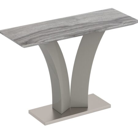Worldwide Napoli Console Table in Grey
