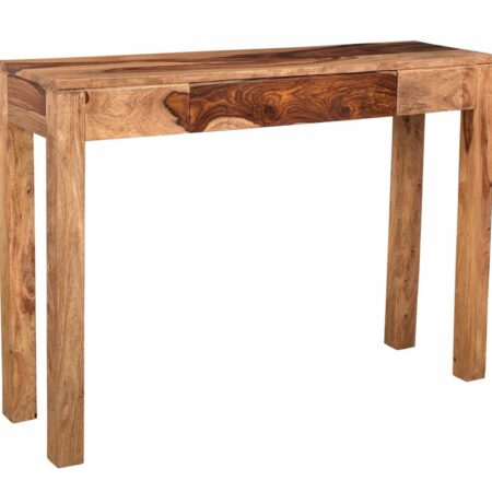 Worldwide Idris Console/Desk in Dark Sheesham
