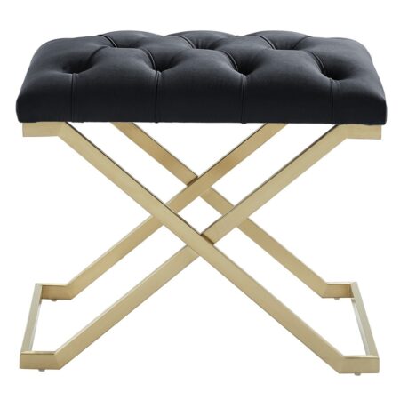 Worldwide Rada Bench in Black/Gold