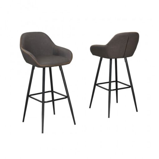 Brassex HY-7420-26 BR ALEXIS 26' COUNTER STOOL BROWN Set of 2