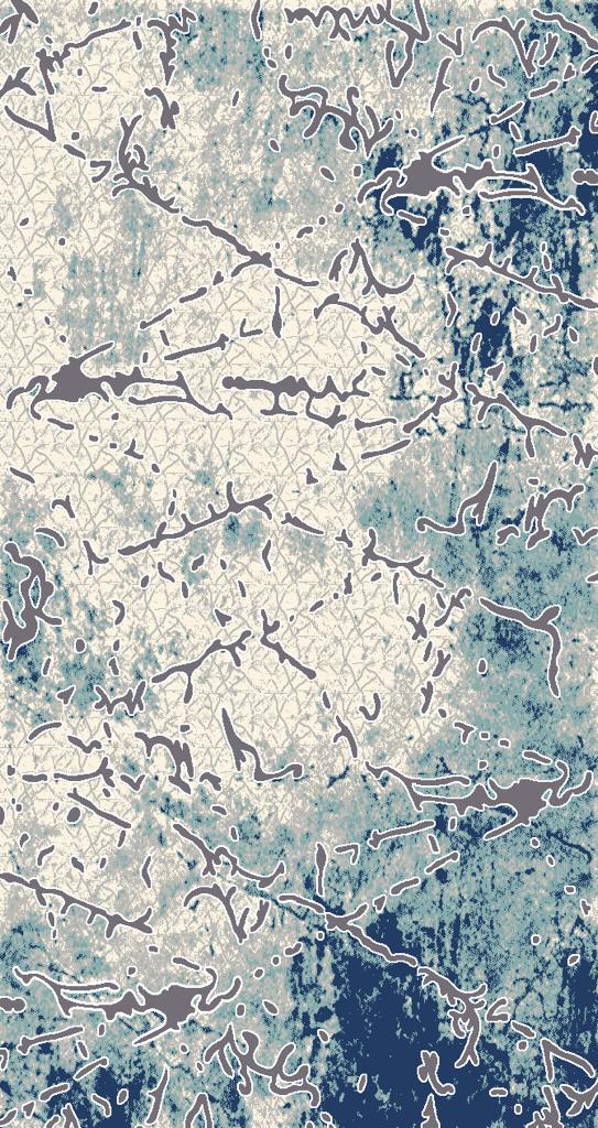 Mersin 1017CR Blue Rug