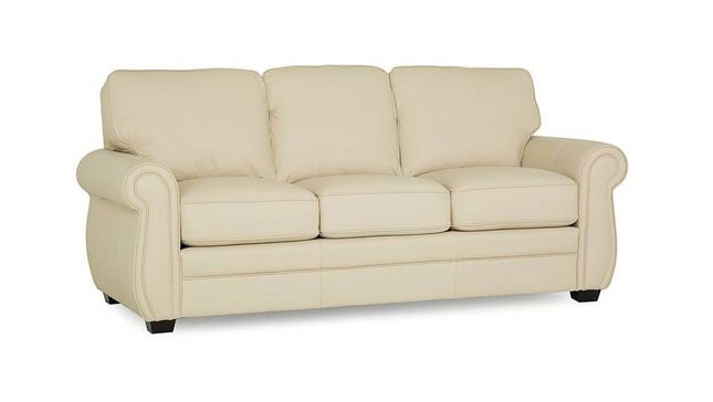 #3007 LEATHER 3 Pcs Sofa Set