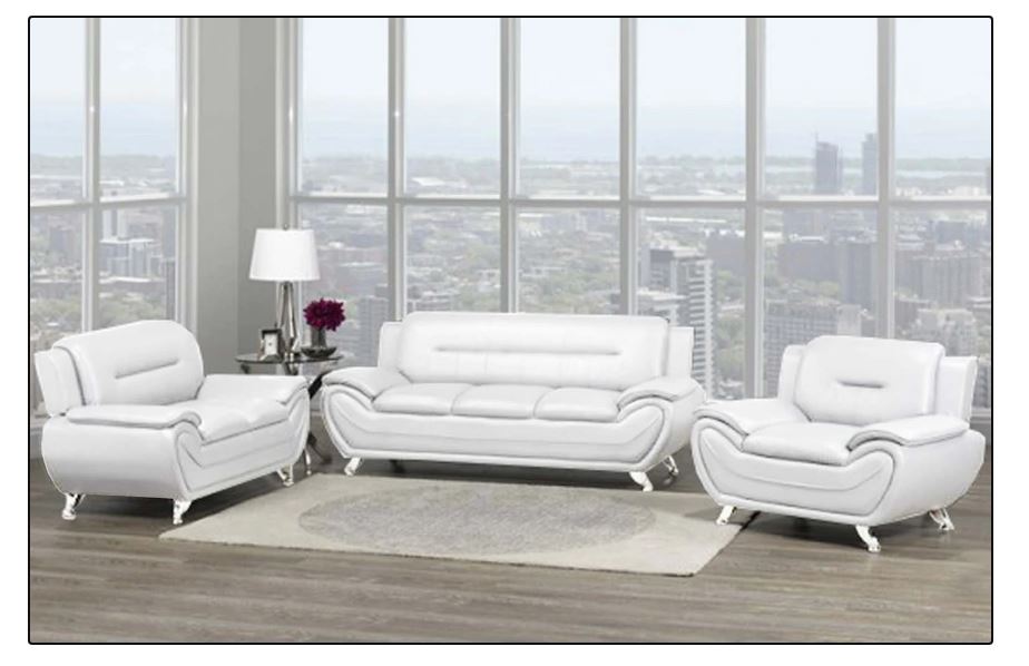 Speedy Black 3pcs Sofa Set - Image 4