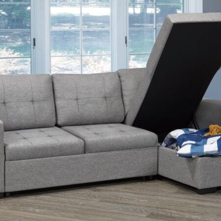 Alternative view of T1245 Pull Out Sofa Sectional