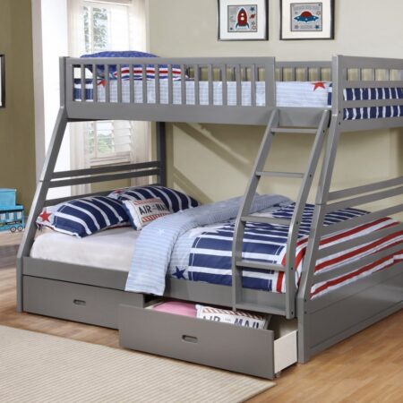 Ifdc B-117-G Twin/Full bunk bed