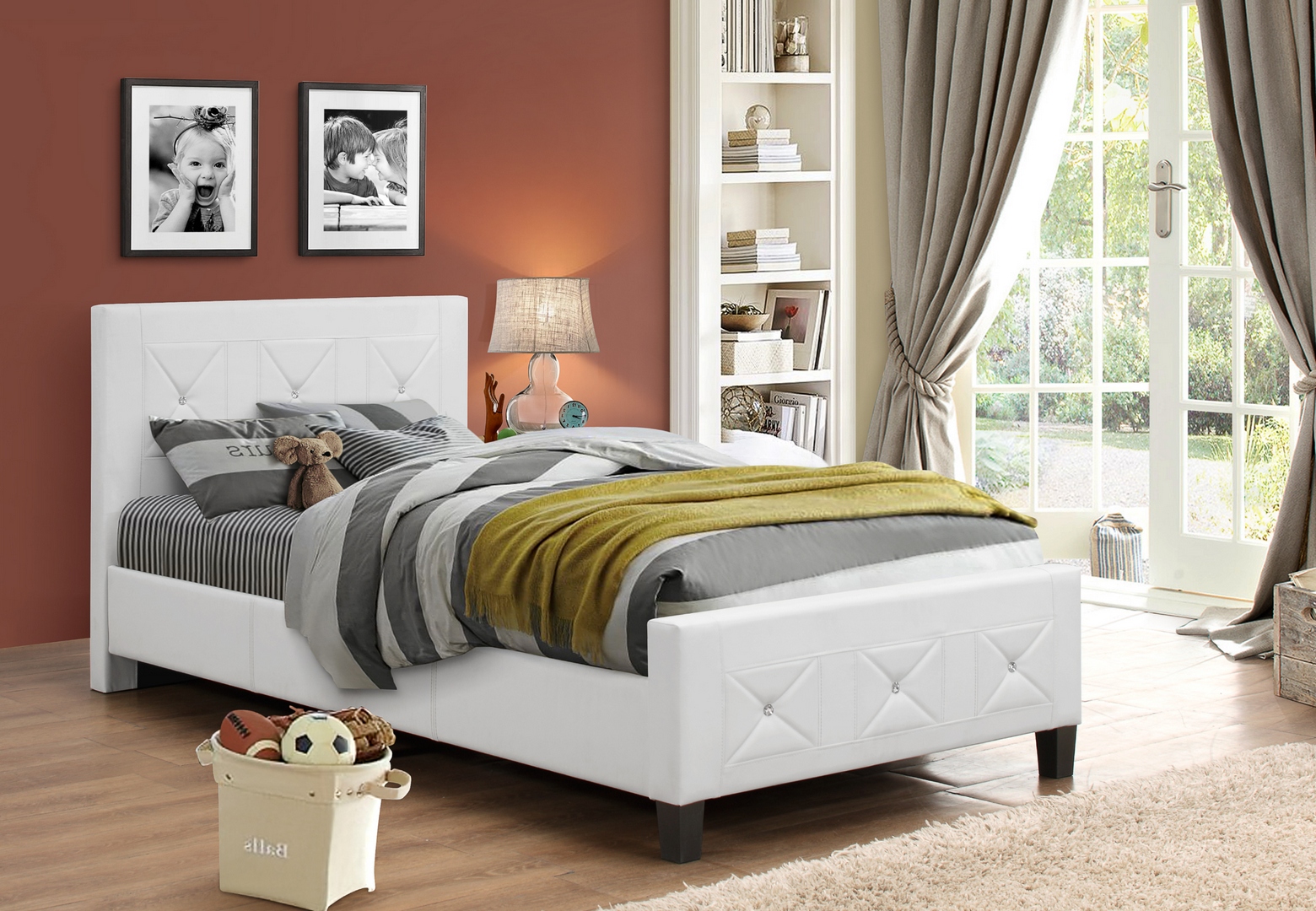 IF-178 Double Size Bed