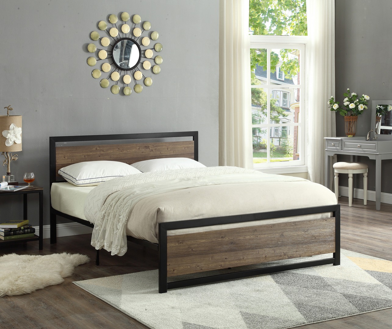 IF-5260 Double Size Bed
