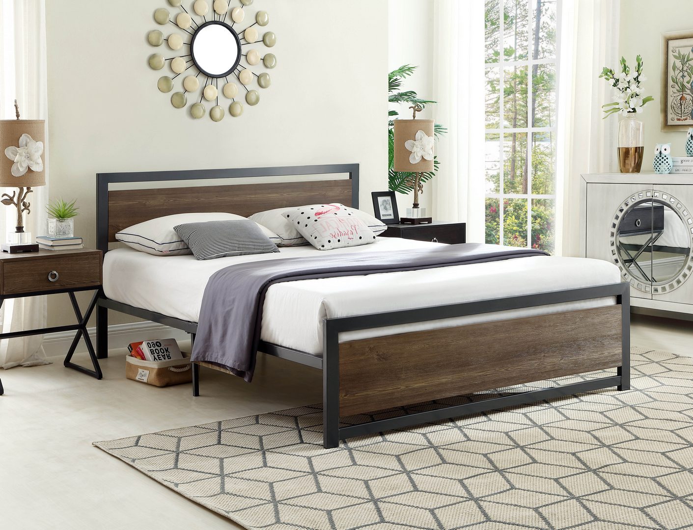 IF-5261 Double Size Bed