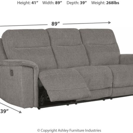 Alternative view of Mouttrie Power Reclining Sofa