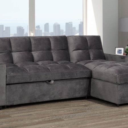 Brassex Jayden Sofa Bed - Grey