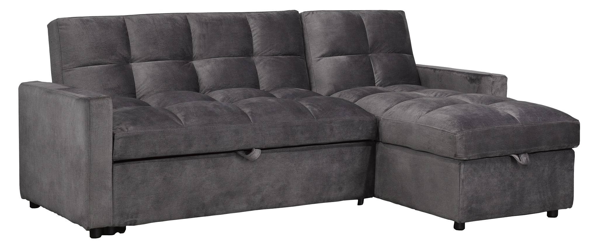 Brassex Jayden Sofa Bed - Grey - Image 5