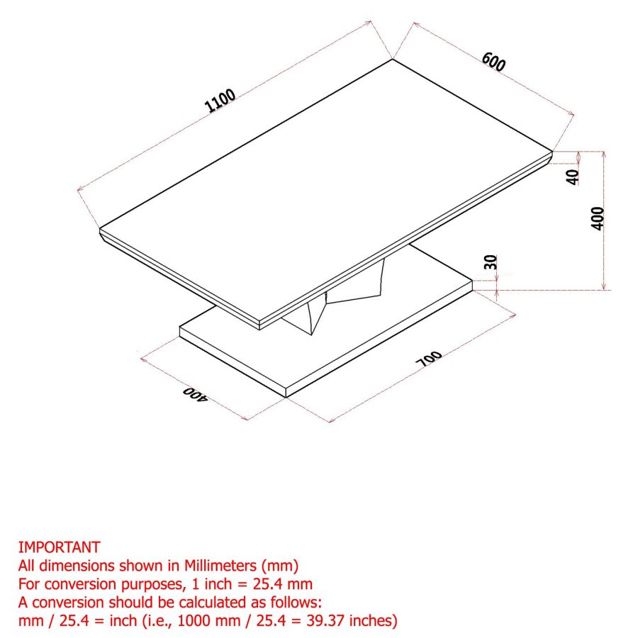 Napoli Coffee Table In Light Grey - Image 3