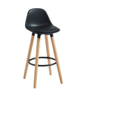 Diablo 26" Counter Stool, Set of 2 in Black and Natural