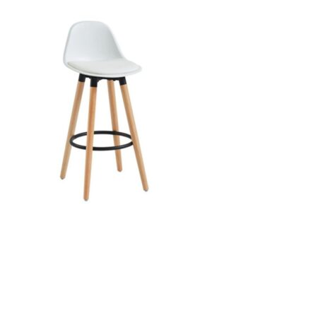 Diablo 26" Counter Stool, Set of 2 in White and Natural