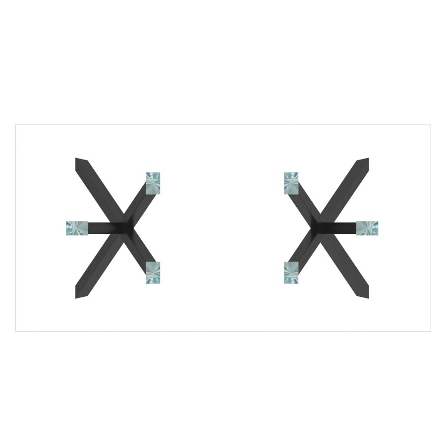 Stark Rectangular Dining Table in Black - Image 6