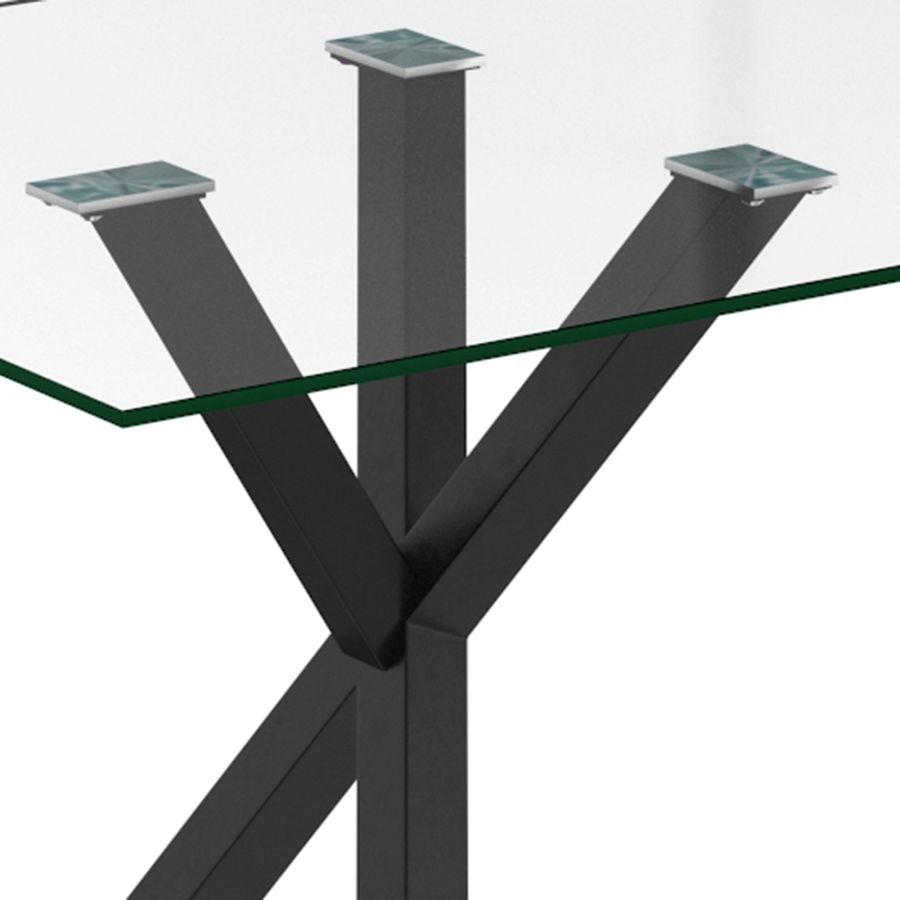 Stark Rectangular Dining Table in Black - Image 3
