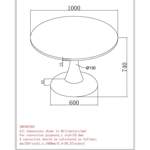 Alternative view of Zilo 40 Inch Round Dining Table In White Faux Marble And Aged Gold