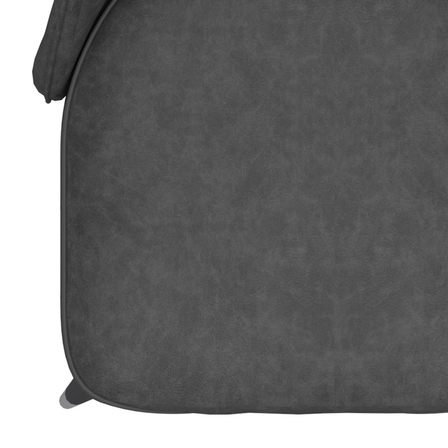 Silvano Side Chair, Set of 2 in Vintage Grey and Black - Image 3