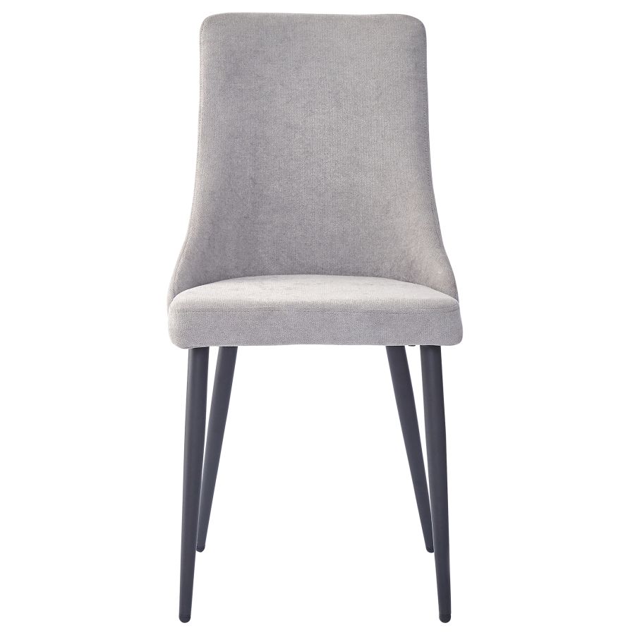 Venice Side Chair, Set Of 2 In Grey And Black - Image 6