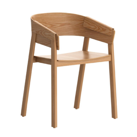 Mateo Contract Grade Chair, Set of 2 in Natural
