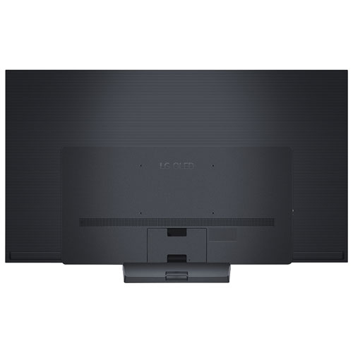 LG 55″ 4K UHD HDR OLED webOS Evo ThinQ AI Smart TV (OLED55C2PUA)- Dark Titan Silver - Image 4