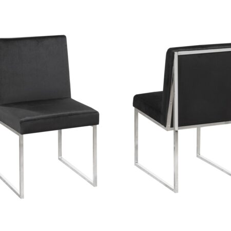 Dining Chair, Set Of 2 - Grey
