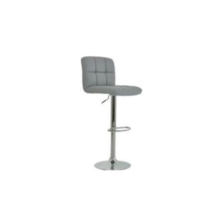 Bar Stool (Grey PU)  ST-139-G Set of 2