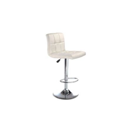 Bar Stool (White PU)ST-139-W Set of 2